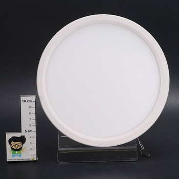 Stropné svietidlo Slochi, LED stropné svietidlo, ploché 18W, Ø22CM, 3 farby 3000K/4000K/6500K, IP44