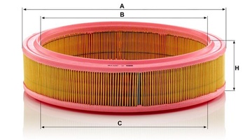 Vzduchový filter MANN-FILTER, C 3078