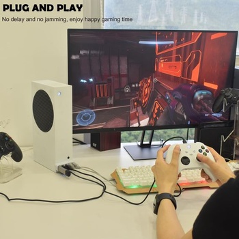 5portový USB Hub pre Xbox Series X/S, vysokorýchlostný rozbočovač USB Hub a rozširujúci adaptér pre