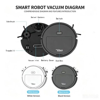 Mini robotický vysávač ShengOu