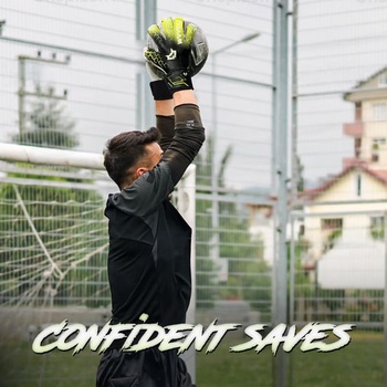 Brankárske rukavice WVVOU pre futbal, brankárske rukavice pre deti, mužov a mládež s ochranou prstov,