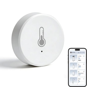 Zigbee senzor teploty a vlhkosti, mini teplotní senzor…