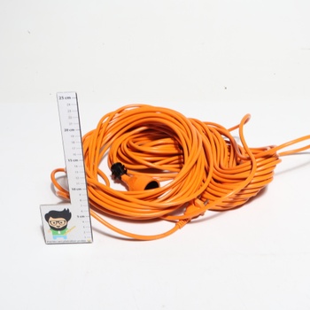 Predlžovací kábel Zenitech 40m oranžový