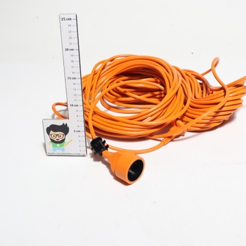 Predlžovací kábel Zenitech 40m oranžový