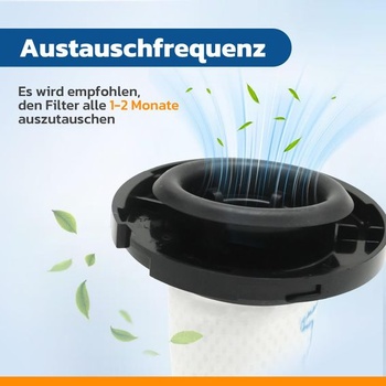 2 náhradné filtre ZR009010, náhrada za Rowenta X-Force Flex 9.60 RH20C2WO, RH20C0WO, RH2038WO,