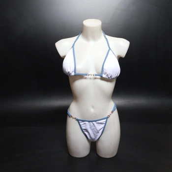 Dámske biele bikiny GORGLITTER veľ. L