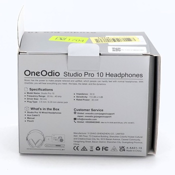 Drôtové slúchadlá OneOdio Pro-10L