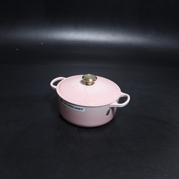Hrnec s pokličkou Le Creuset, růžový