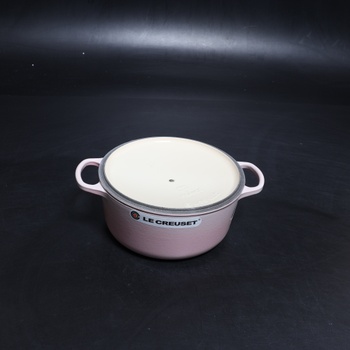 Hrniec s pokrievkou Le Creuset, ružový