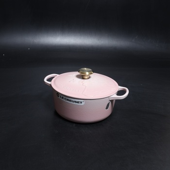 Hrnec s pokličkou Le Creuset, růžový