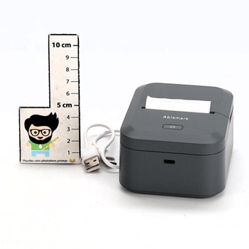 Mini tlačiareň, tlačiareň samolepiek, tlačiareň fotografií, Bluetooth, 2palcová (20–58 mm), termálna