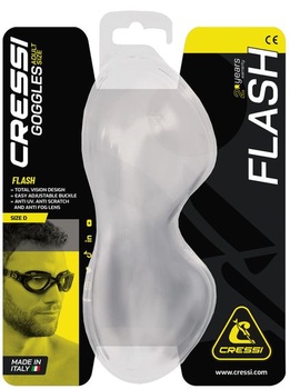 CRESSI od roku 1946 - Flash Goggles - Plavecké okuliare s oddelenými sklami. Ideálne pre plávanie, bazén,