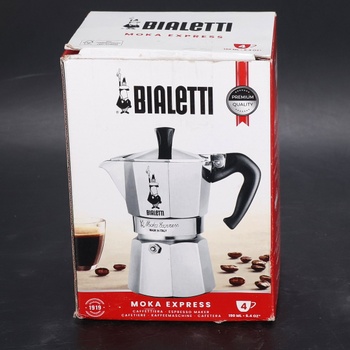 Moka kanvica Bialetti Express 190ml, 4 šálky