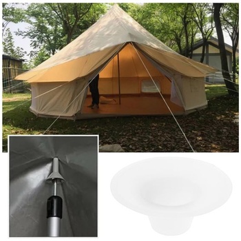 Protidažďové čiapky SG Store 10 kusov pre stan W4, priemer 6,5 mm, stan Bell Tent, kempingová
