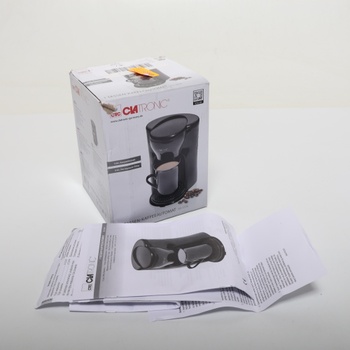 Čierny kávovar Clatronic KA 3356 1