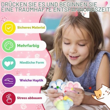 9 mäkkých hračiek s mačacími labkami, mäkké labky, mäkké hračky s mačacími pazúrmi, relaxačná úľava