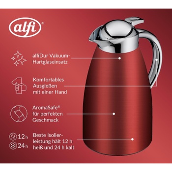 Termokonvice Alfi SIGNO 1 litr, červená