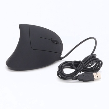 Ergonomická myš TECKNET s USB káblom, 6400 DPI, 6 tlačidiel, Vertikálna myš, Optická počítačová myš