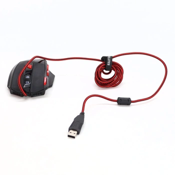 herná myš zelotes T90 9200 DPI, 8 programovateľných tlačidiel, viacrežimová LED, USB herná myš,