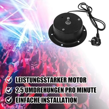 Elektromotor pre disko guľu