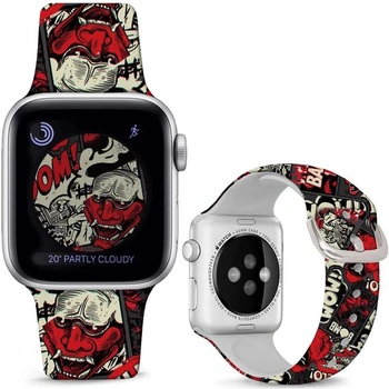 Kompatibilní s Apple Watch Band Horror Ghost Face Red 38mm…