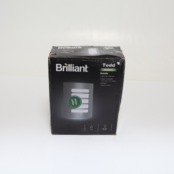 Brilliant Todd 47682/63 vonkajšie nástenné svietidlo E27 60W antracit, 90x23x29cm