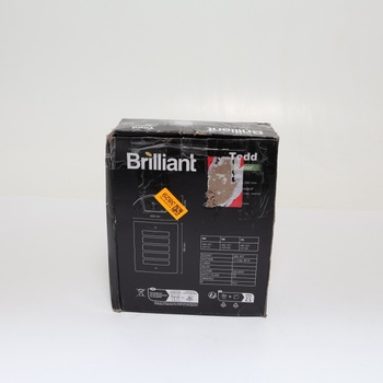 Brilliant Todd 47682/63 vonkajšie nástenné svietidlo E27 60W antracit, 90x23x29cm