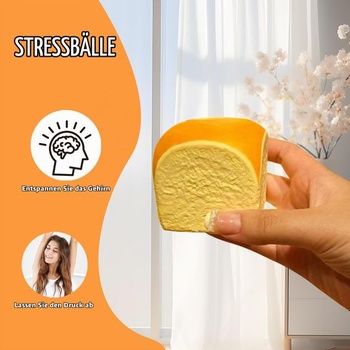 Máslová pomalu rostoucí měkká hračka, měkká hračka, antistresové míčky, PU materiál, hračka na