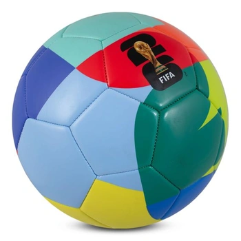 Hy-Pro oficiálne licencovaná futbalová lopta FWC26 veľkosti 5 – tréningová lopta s dizajnom trofeje a