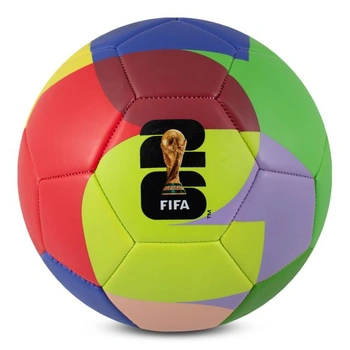 Hy-Pro oficiálne licencovaná futbalová lopta FWC26 veľkosti 5 – tréningová lopta s dizajnom trofeje a