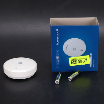 Homematic IP Smart Home Water Sensor, detektor vody pre spoľahlivý alarm prostredníctvom sirény a