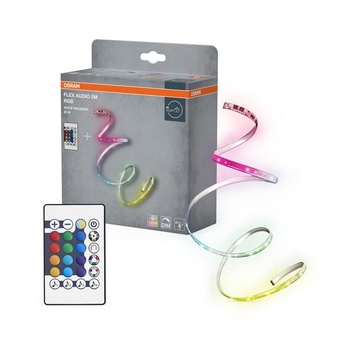 Osram FLEX AUDIO 5M LED pásik VR RC, biely, 21W, 320lm