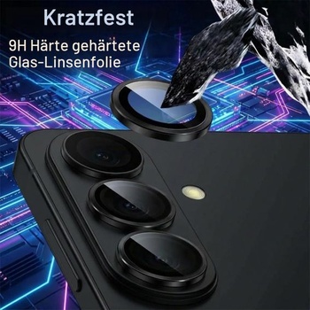 Ochranný kryt fotoaparátu pre Samsung Galaxy S26 / S26 Plus, čierny