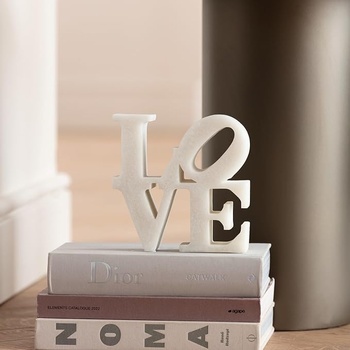 Dekorácia Kare design 56599 - nápis LOVE