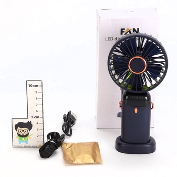 Prenosný dobíjací mini ventilátor Axijobs