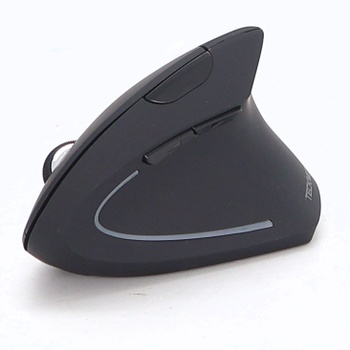 Ergonomická Bluetooth myš TECKNET, dobíjacia bezdrôtová vertikálna myš (BT 5.0/3.0 + 2.4G), 6 úrovní