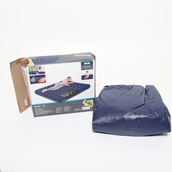 Bestway Luftbett Blue Horizon Double XL/Lo 203 x 183 x 22 cm, Blau