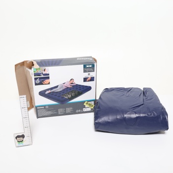 Bestway Luftbett Blue Horizon Double XL/Lo 203 x 183 x 22 cm, Blau
