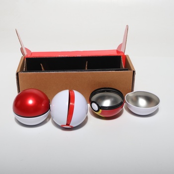 Pokémon: Poké Ball Box Set – Poké Ball, Honor Ball a BIS Ball (9 boostrov a 6 stránok s nálepkami)