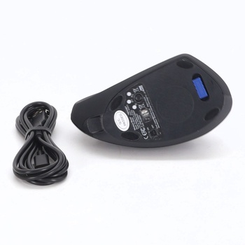 Ergonomická Bluetooth myš TECKNET, dobíjacia bezdrôtová vertikálna myš (BT 5.0/3.0 + 2.4G), 6 úrovní