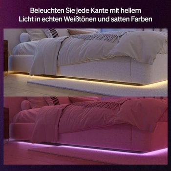LED světelný pásek Philips Hue Flux 10 m, 1200 lm, zářivé barvy, flexibilní vnitřní osvětlení,