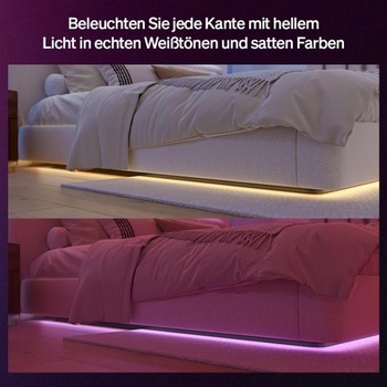 LED svetelný pásik Philips Hue Flux 10 m, 1200 lm, žiarivé farby, flexibilné vnútorné osvetlenie,