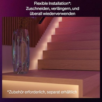 LED svetelný pásik Philips Hue Flux 10 m, 1200 lm, žiarivé farby, flexibilné vnútorné osvetlenie,