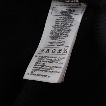 Adidas Damen Essentials LINEAR mikina s kapucňou na zips z francúzskeho froté XXL čierna / biela