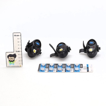 Shackcom 3dílný elektronický rybářský alarm, citlivý alarm na záběr ryb s LED světelným zvukem,