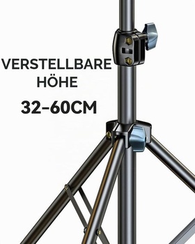 Výškově nastavitelný stojan projektoru 32-60 cm, stativ projektoru se závitem 1/4