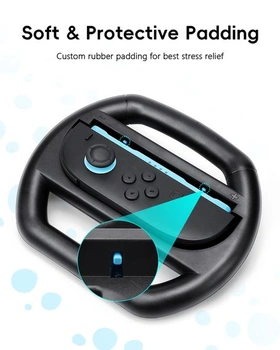 YipuVR 2ks ovladač volantu pro Switch 2, volant s pohodlným úchopem pro Switch 2, příslušenství pro