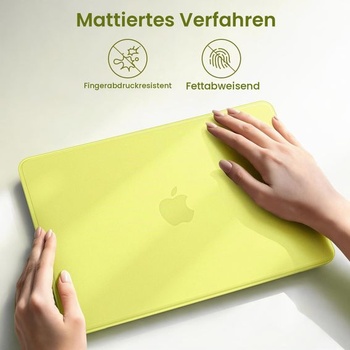 Puzdro BlueSwan pre MacBook Neo A3404 (A18 Pro) 2026 Flexibilné Matná Citrusová Matná Citrusová