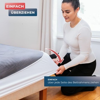 Obloženie postele Wrappybag 180 x 200 cm – Nový vzhľad pre váš starý rám postele – Poťah na rám