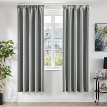 TOPICK Zatemňovací závěsy, sada 2 kusů, V 220 x Š 140,…